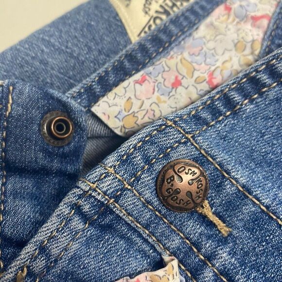 OSHKOSH B’GOSH Girl’s Overalls 18 Months Blue - Picture 10 of 12